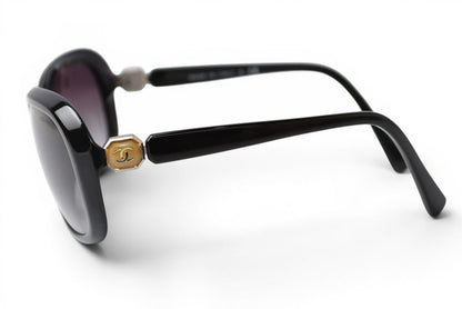 シャネル サングラス CHANEL ココマーク ブラック スモークグラデーション 5286-A c.501/S6 レディース【中古】
