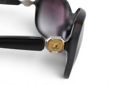 シャネル サングラス CHANEL ココマーク ブラック スモークグラデーション 5286-A c.501/S6 レディース【中古】