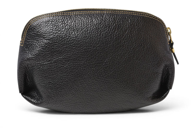 ジバンシィライフ ポーチ GIVENCHY LIFE レザー ブラック ヴィンテージ 化粧ポーチ 小物入れ 【中古】