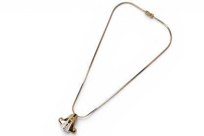ジバンシィ ネックレス ヴィンテージ GIVENCHY/ジバンシー チョーカー ラインストーン/ゴールド レディース【中古】