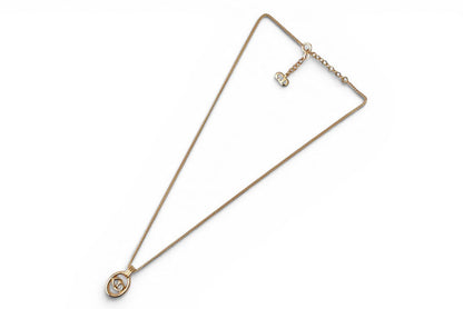 クリスチャンディオール ネックレス/ペンダント Christian Dior ヴィンテージ CDロゴ ゴールド【中古】