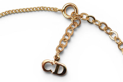 クリスチャンディオール ネックレス/ペンダント Christian Dior ヴィンテージ CDロゴ ゴールド【中古】