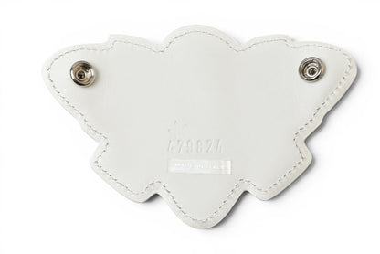 GUCCI グッチ ビー パッチ ハチ モチーフ カスタマイズ ワッペン レザー ホワイト シューズ用 アクセサリー 479824【中古】