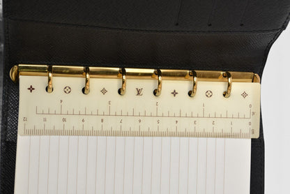 ルイヴィトン 手帳カバー/アジェンダ LOUIS VUITTON アジェンダMM 6穴式 エピ R20052【中古】