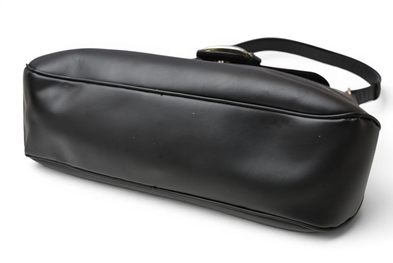 フェラガモ バッグ ヴァラ Salvatore Ferragamoショルダーバッグ 2WAY レザー ブラック シルバー金具【中古】