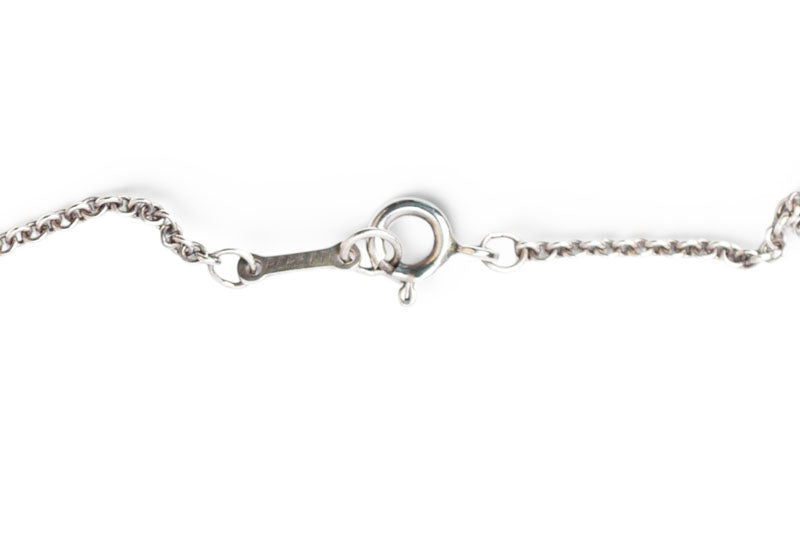 ティファニー ネックレス/ペンダント シルバー TIFFANY&Co. エルサ・ペレッティ オープンハートモチーフ 幅2.1cm【中古】