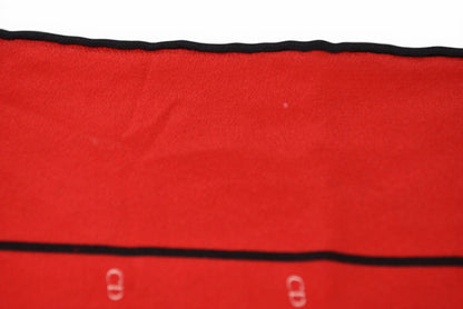 クリスチャンディオール スカーフ ヴィンテージ Christian Dior CDロゴ レッド【中古】