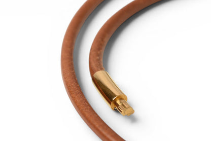 エルメス バングル/ブレスレット HERMES ドゥーブルケリー チョーカー アクセサリー レディース ブラウン【中古】