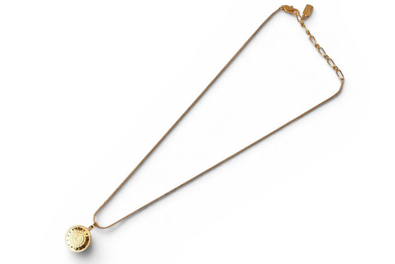 イヴサンローラン ネックレス/ペンダント ユニセックス YVES SAINT LAURENT ヴィンテージゴールド プレートモチーフ YSL【中古】