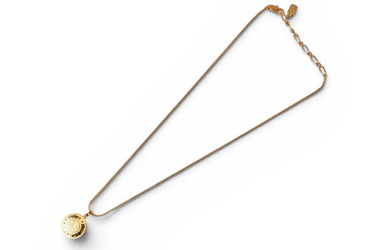 イヴサンローラン ネックレス/ペンダント ユニセックス YVES SAINT LAURENT ヴィンテージゴールド プレートモチーフ YSL【中古】