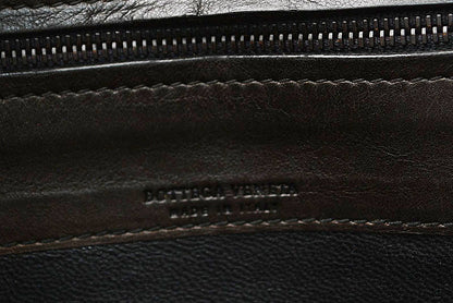 ボッテガヴェネタ 財布/マルチウォレット BOTTEGA VENETA 長財布/ラウンドファスナー式 インペラトーレ ブラック【中古】