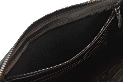 ボッテガヴェネタ 財布/マルチウォレット BOTTEGA VENETA 長財布/ラウンドファスナー式 インペラトーレ ブラック【中古】