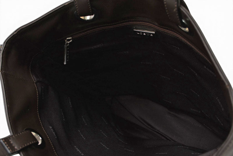 ロエベ トートバッグ ヴィンテージ A4収納可 LOEWE バッグ ベージュ/ブラウン メンズ/レディース【中古】