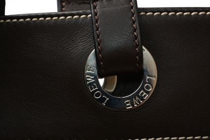 ロエベ トートバッグ ヴィンテージ A4収納可 LOEWE バッグ ベージュ/ブラウン メンズ/レディース【中古】