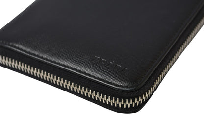 プラダ 財布 PRADA 長財布/ラウンドファスナー 2M1264 SAFFIANO/サフィアノ ブラック【中古】