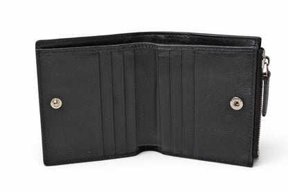 グッチ アウトレット 未使用 ミニ財布/折財布 GUCCI 財布 マイクログッチシマ ブラック 544475【中古】