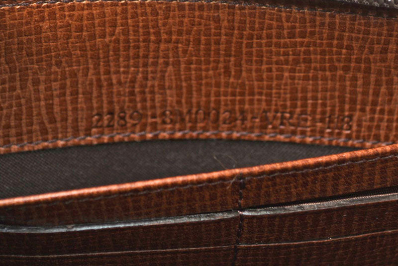 フェンディ 財布 FENDI 長財布 8M0024 ZUCCA/ズッカ柄 ブラウン/ブラウン【中古】
