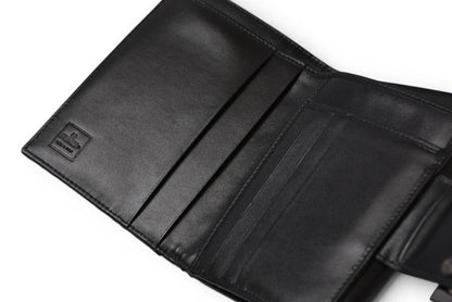 フェンディ 財布/二つ折 FENDI 折財布 8M0035 ZUCCA/ズッカ柄 ブラック【中古】