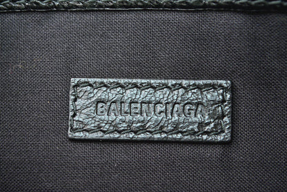 バレンシアガ クラッチバッグ/セカンドバッグ BALENCIAGA Graffiti Leather/グラフィティ レザー ブラック 535532【中古】