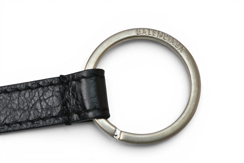 バレンシアガ クラッチバッグ/セカンドバッグ BALENCIAGA Graffiti Leather/グラフィティ レザー ブラック 535532【中古】