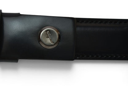サルヴァトーレフェラガモ ベルト レザー Salvatore Ferragamo リバーシブル ブラック/チャコール サイズ85【中古】