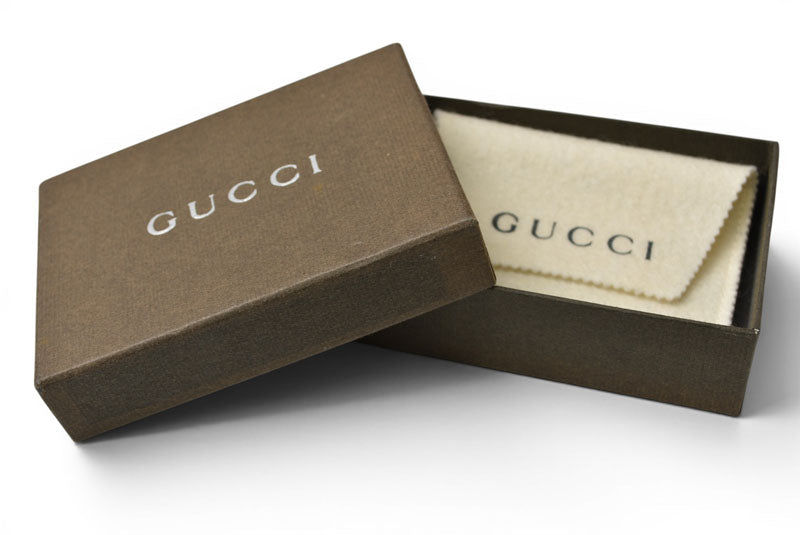 グッチ 美品 キーリング/キーホルダー GUCCI ヴィンテージ インターロッキング シルバー/ゴールド【中古】