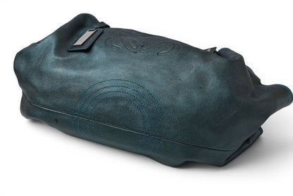 ロエベ ハンドバッグ LOEWE ナッパ アイレ バッグ シープスキン メタリックグリーン【中古】