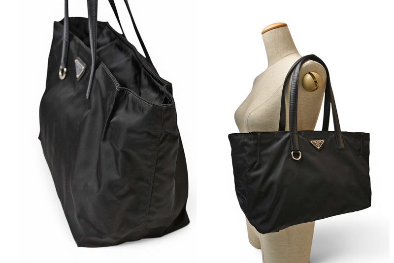 プラダ トートバッグ PRADA バッグ BR3261 ナイロン NERO/ブラック 【中古】
