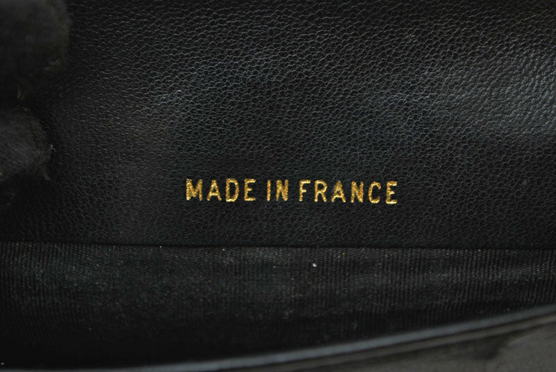 シャネル カードケース/名刺入れ ヴィンテージ CHANEL ココマーク キャビアスキン ブラック【中古】