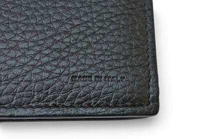 フェンディ 財布 セレリア 長財布 FENDI 7M0186 レザー メンズ ブラック/シルバー金具【中古】