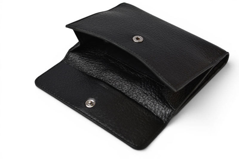 プラダ 財布/三つ折り PRADA 折財布 1M0523 アンティークメタル NERO/ブラック【中古】