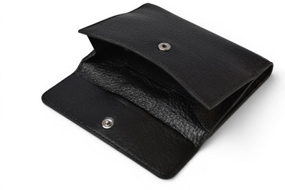 プラダ 財布/三つ折り PRADA 折財布 1M0523 アンティークメタル NERO/ブラック【中古】