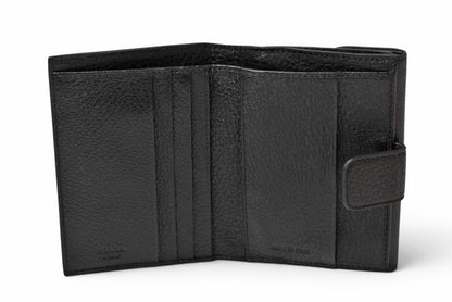 プラダ 財布/三つ折り PRADA 折財布 1M0523 アンティークメタル NERO/ブラック【中古】
