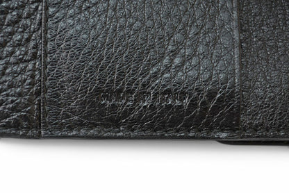 プラダ 財布/三つ折り PRADA 折財布 1M0523 アンティークメタル NERO/ブラック【中古】