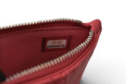 シャネル コインケース/カードケース/フラグメントケース CHANEL ラムスキン ピンク【中古】