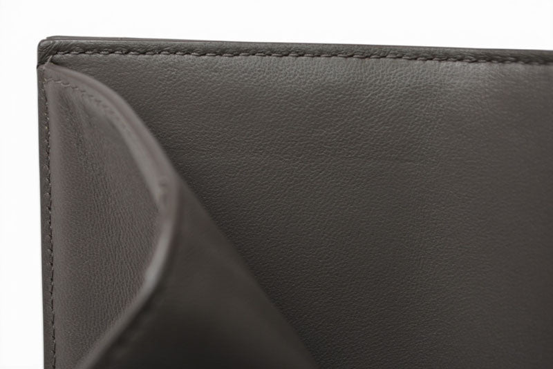 サンローランパリ 財布 SAINT LAURENT PARIS 三つ折り財布 マルチフォールドウォレット 692061 YSL キルティング グレー【中古】