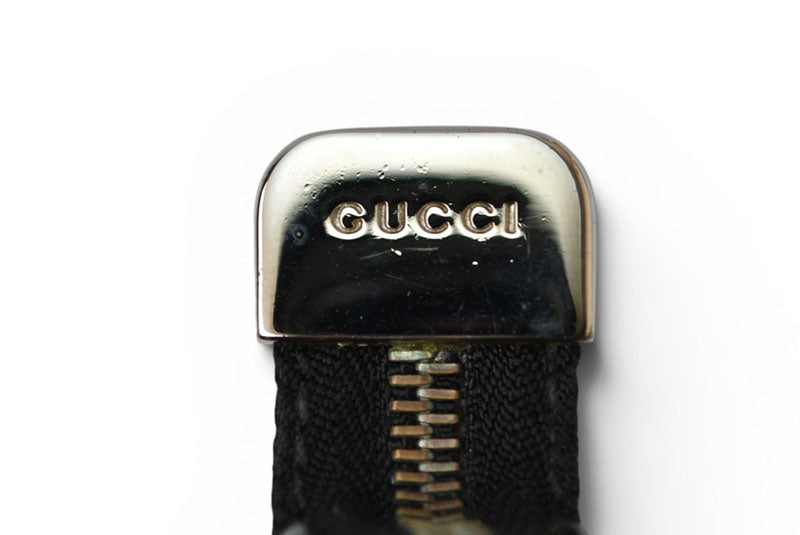 グッチ キーケース/コインケース/キーリング付小物入れ GUCCI GGインプリメ PVC ブラック 269361【中古】