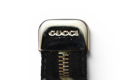 グッチ キーケース/コインケース/キーリング付小物入れ GUCCI GGインプリメ PVC ブラック 269361【中古】