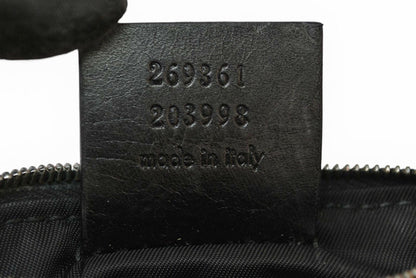 グッチ キーケース/コインケース/キーリング付小物入れ GUCCI GGインプリメ PVC ブラック 269361【中古】