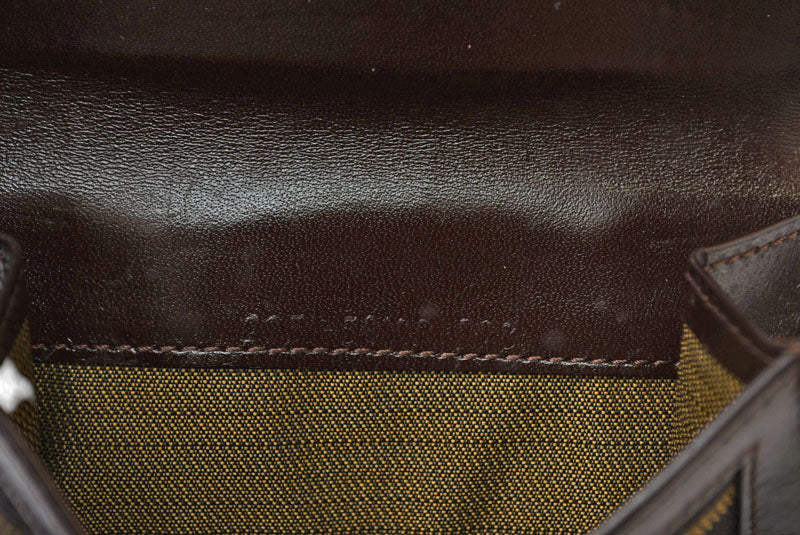 フェンディ 財布/三つ折り FENDI 折財布 ZUCCA/ズッカ柄 ブラウン【中古】