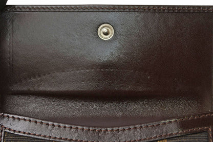 フェンディ 財布/三つ折り FENDI 折財布 ZUCCA/ズッカ柄 ブラウン【中古】