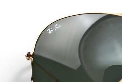 レイバン サングラス 未使用 RayBan アイウェア AVIATOR CLASSIC グリーン UVカット RB3025 58□14/135【中古】