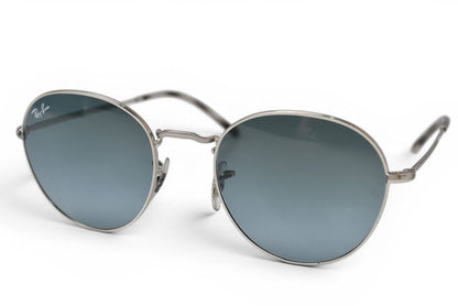 レイバン サングラス RayBan アイウェア RB3582 003/3M 51 53 DAVID/デイビッド ラウンド メタル メンズ/レディース 【中古】