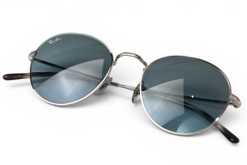 レイバン サングラス RayBan アイウェア RB3582 003/3M 51 53 DAVID/デイビッド ラウンド メタル メンズ/レディース 【中古】