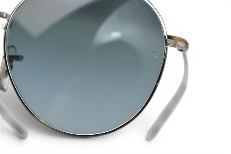レイバン サングラス RayBan アイウェア RB3582 003/3M 51 53 DAVID/デイビッド ラウンド メタル メンズ/レディース 【中古】