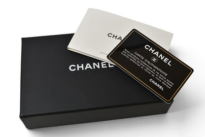 シャネル カードケース/名刺入れ CHANEL ガブリエル キルティング ラムスキン/カーフスキン ホワイト/ブラック【中古】