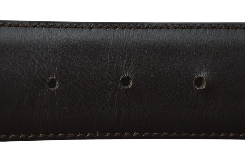 グッチ ベルト ユニセックス GUCCI GGバックル GGブラウン/ベージュ 114876 サイズ85 アパレル【中古】