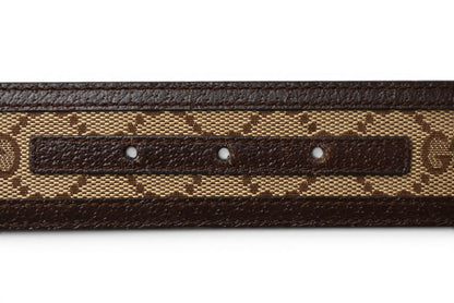 グッチ ベルト ユニセックス GUCCI GGバックル GGブラウン/ベージュ 114876 サイズ85 アパレル【中古】