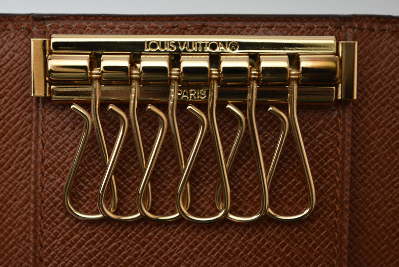 ルイヴィトン キーケース LOUIS VUITTON 6連キーケース モノグラム ヴィンテージ 【中古】