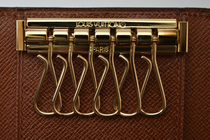 ルイヴィトン キーケース LOUIS VUITTON 6連キーケース モノグラム ヴィンテージ 【中古】